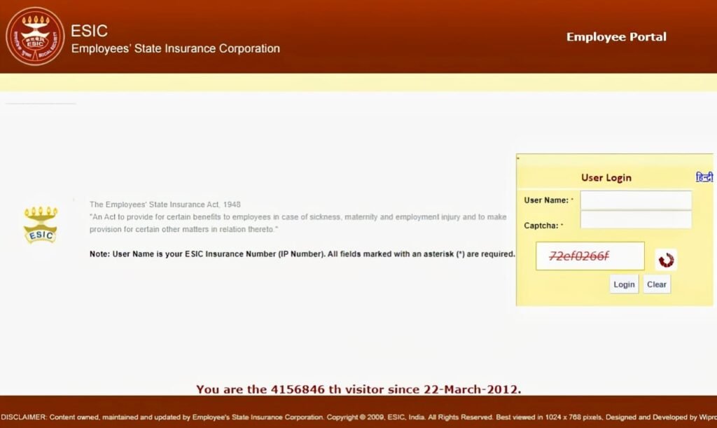 ESIC Portal: कर्मचारियों और नियोक्ताओं के लिए ऑनलाइन लॉगिन और रजिस्ट्रेशन कैसे करें।