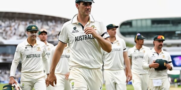 Pat Cummins और नाथन लियोन की शानदार गेंदबाज़ी के बाद ऑस्ट्रेलिया ने चार विकेट से एशेज बरकरार रखी; स्टंप्स तक इंग्लैंड 207/6