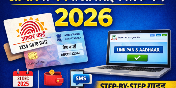 Aadhaar को PAN से ऑनलाइन कैसे लिंक करें: 2026 के लिए एक पूरी स्टेप-बाय-स्टेप गाइड