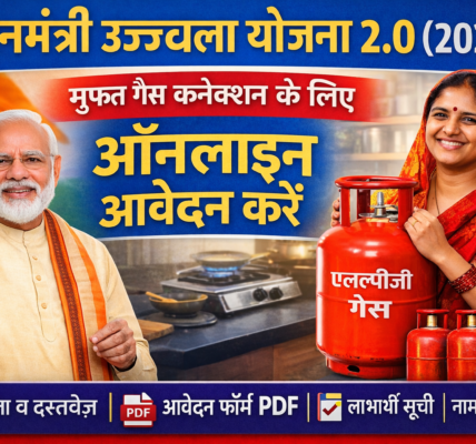 प्रधानमंत्री उज्ज्वला योजना 2.0 का ऑनलाइन आवेदन 2026