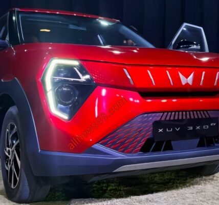 Mahindra XUV 3XO EV भारत में 13.89 लाख रुपये की शुरुआती कीमत पर लॉन्च हुई।