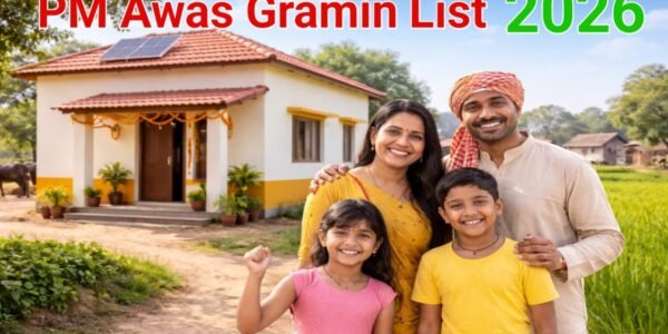 PM Awas Gramin List 2026 | प्रधानमंत्री आवास योजना ग्रामीण सूची ऑनलाइन चेक करें @ pmayg.nic.in