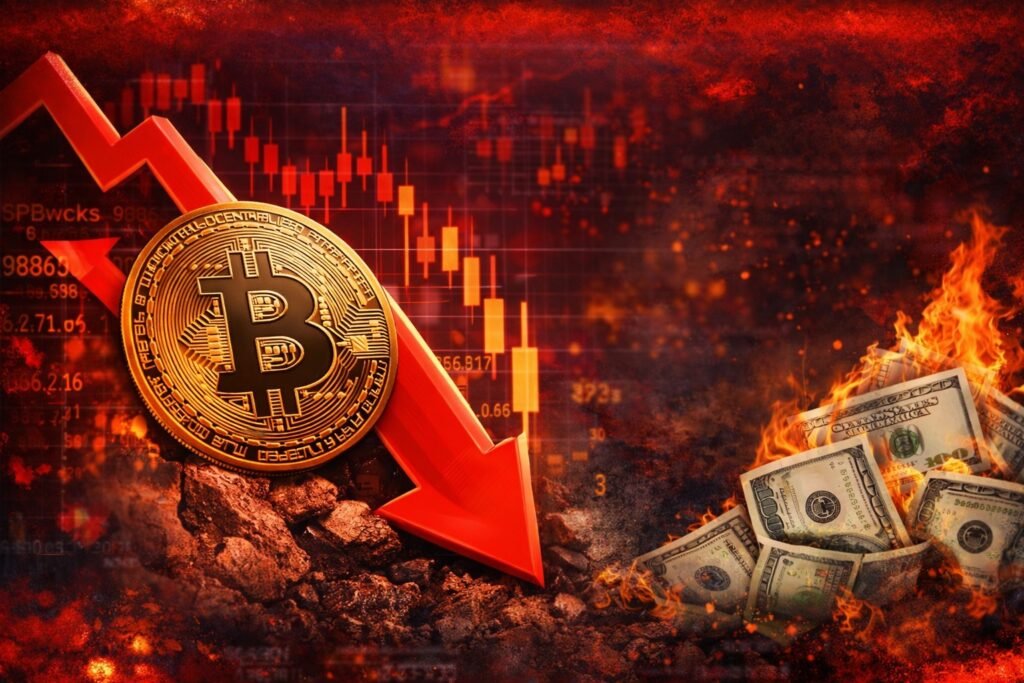 Bitcoin Crash Today: 4 महीनों में 50% टूटा Bitcoin, कीमत $60,000 के करीब पहुँची