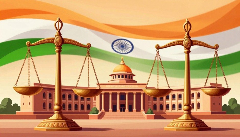 basic structure of indian constitution explained in hindi