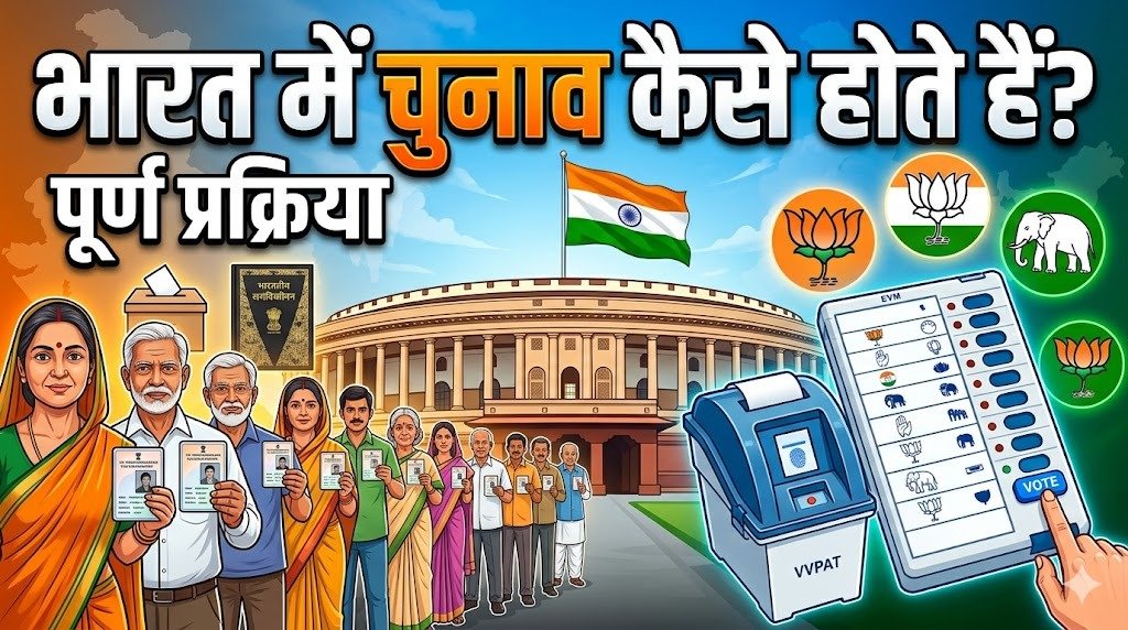 india ka election process kaise kaam karta hai 2026