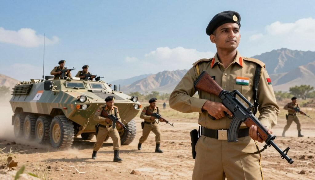 Indian Armed Forces structure in Hindi 2026