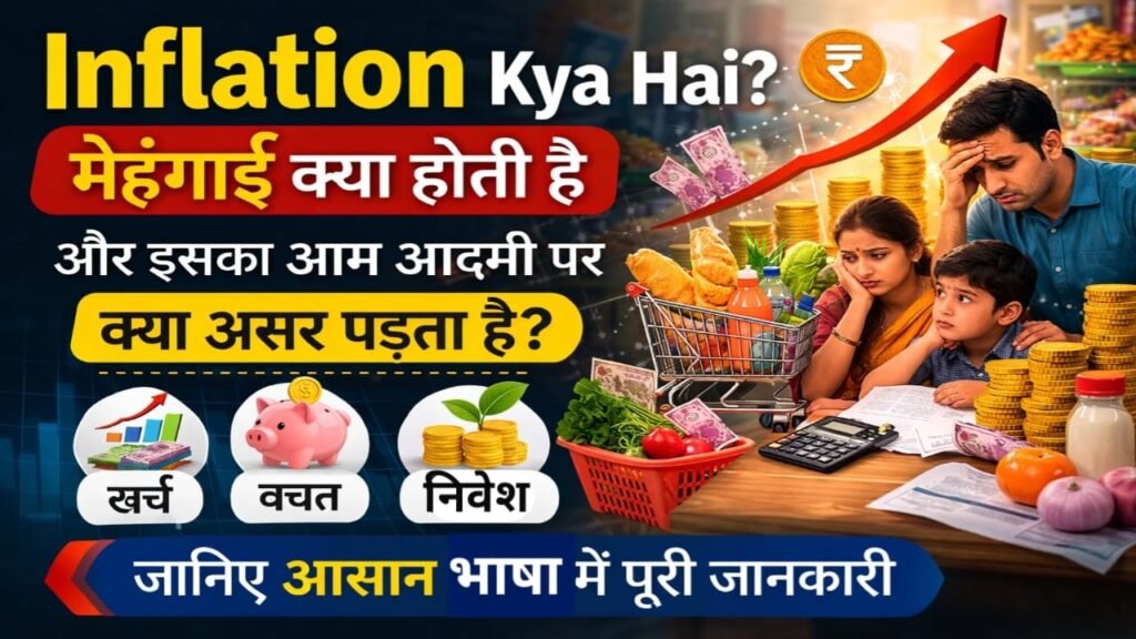 Inflation Kya Hai? मेहंगाई क्या होती है और इसका आम आदमी पर क्या असर पड़ता है