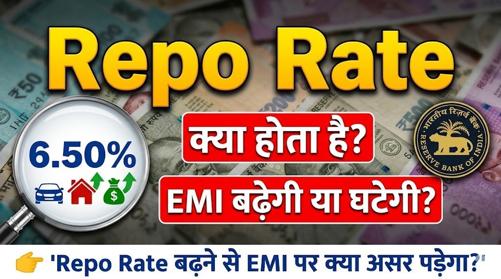 Repo Rate क्या होता है: RBI Repo Rate Policy Explained in Hindi