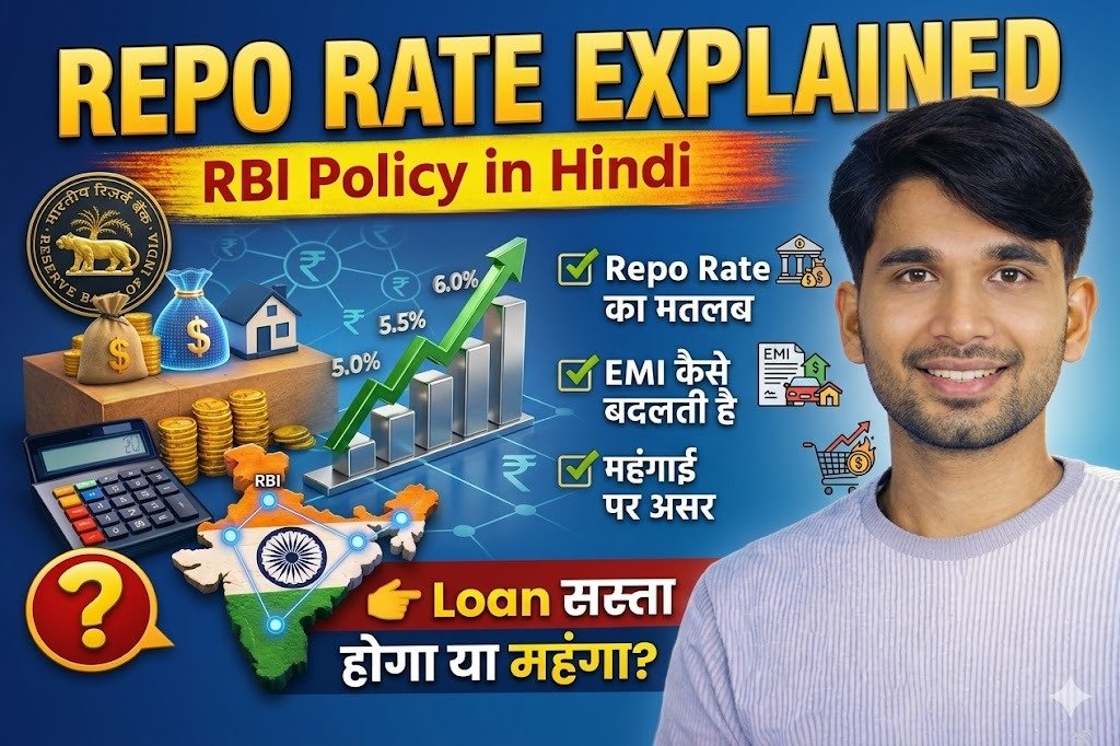 Repo Rate क्या होता है: RBI Repo Rate Policy Explained in Hindi
