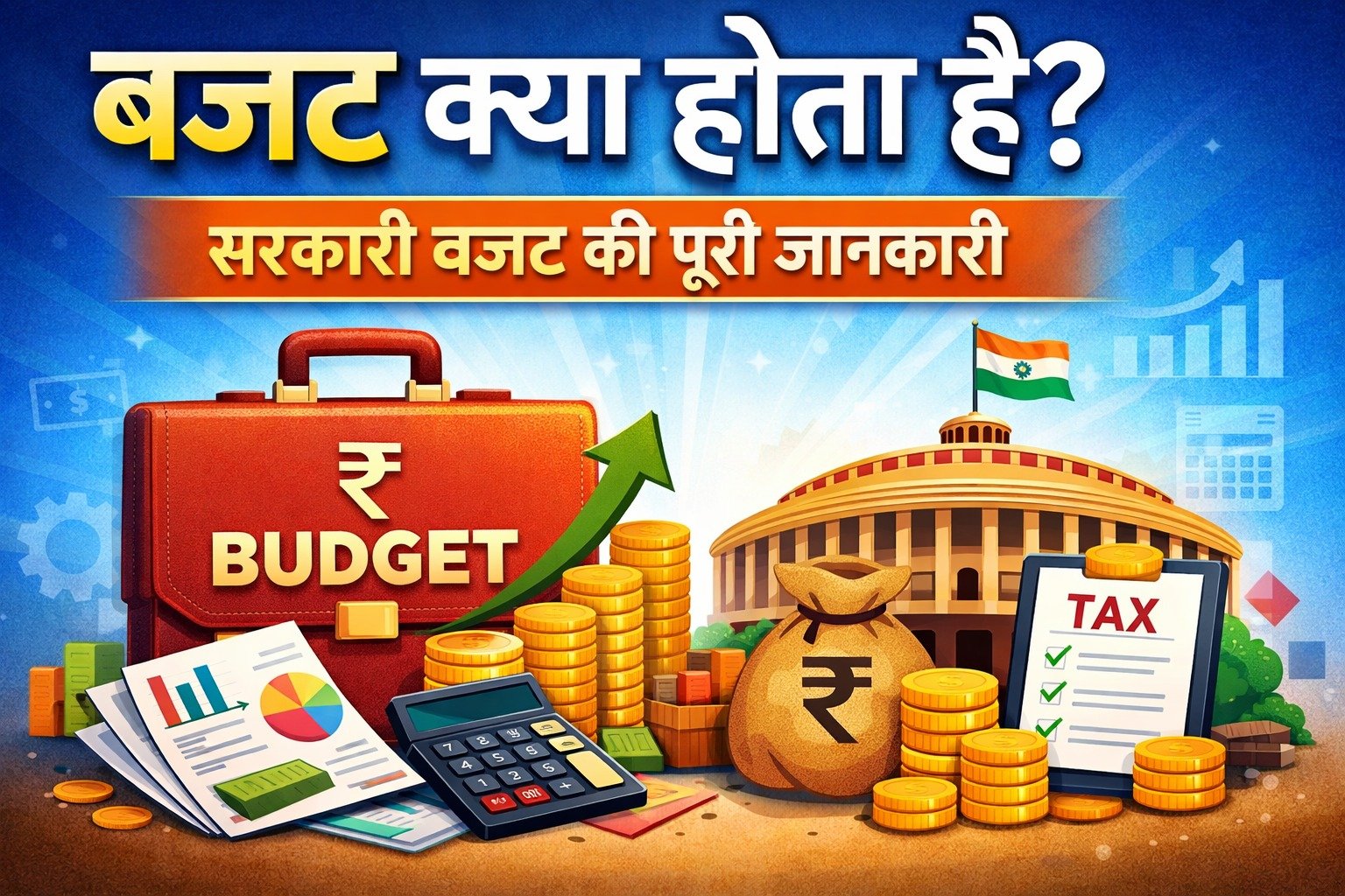 Budget Kya Hota Hai: सरकारी बजट कैसे काम करता है – पूरी जानकारी हिंदी में