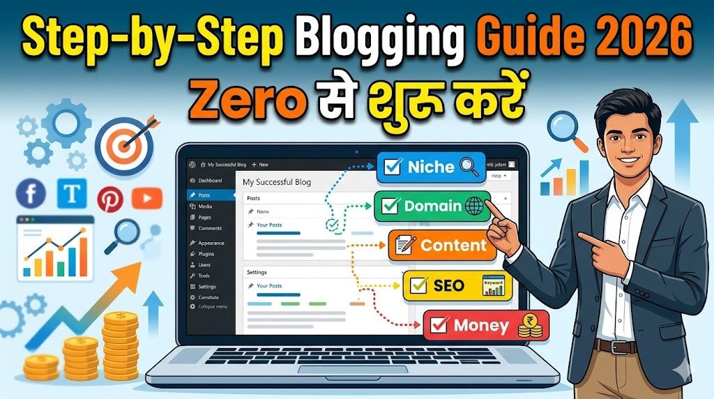 How to Start Blogging in 2026 – Easy & Profitable Guide