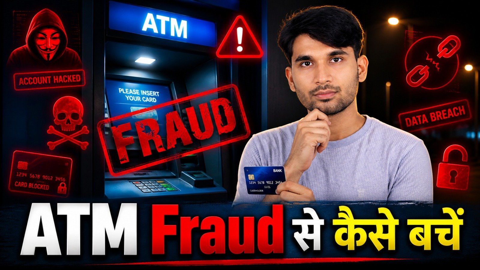 ATM Fraud से कैसे बचें | 2026 में ATM स्कैम से 100% सुरक्षा के 12 तरीके
