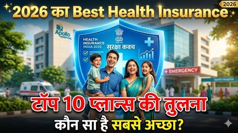 Best Health Insurance Plan in India 2026 | टॉप 10 प्लान्स की तुलना
