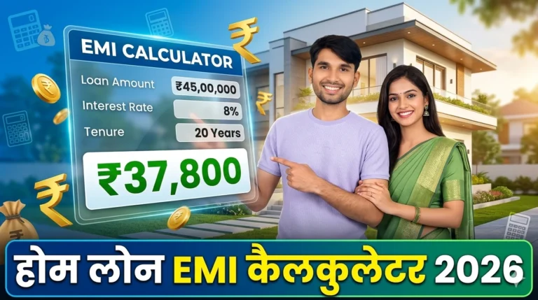 Home Loan EMI Calculator Kaise Kare 2026: अपनी मासिक EMI आसानी से कैलकुलेट करें और स्मार्ट फैसला लें