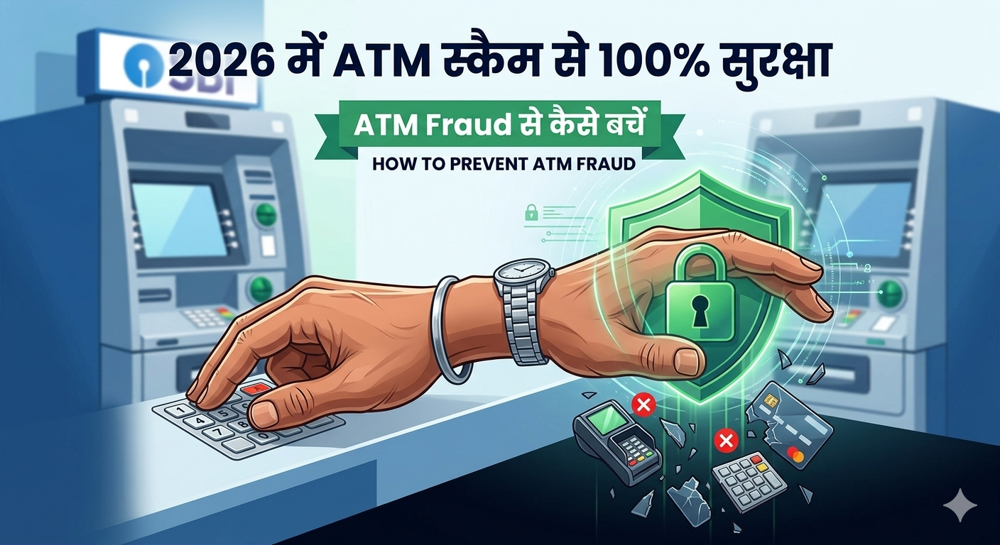ATM Fraud से कैसे बचें | 2026 में ATM स्कैम से 100% सुरक्षा के 12 तरीके