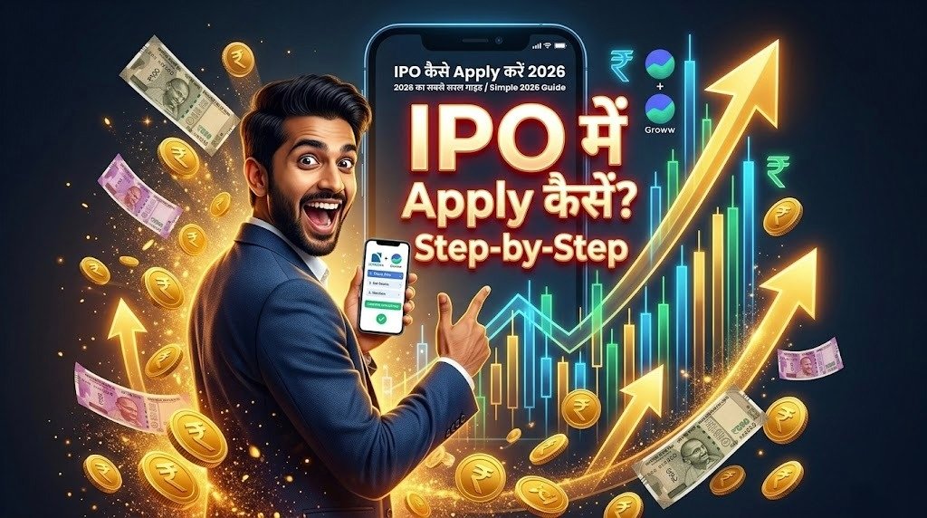 IPO Kaise Apply Karen 2026: Beginners के लिए Step-by-Step पूरा गाइड