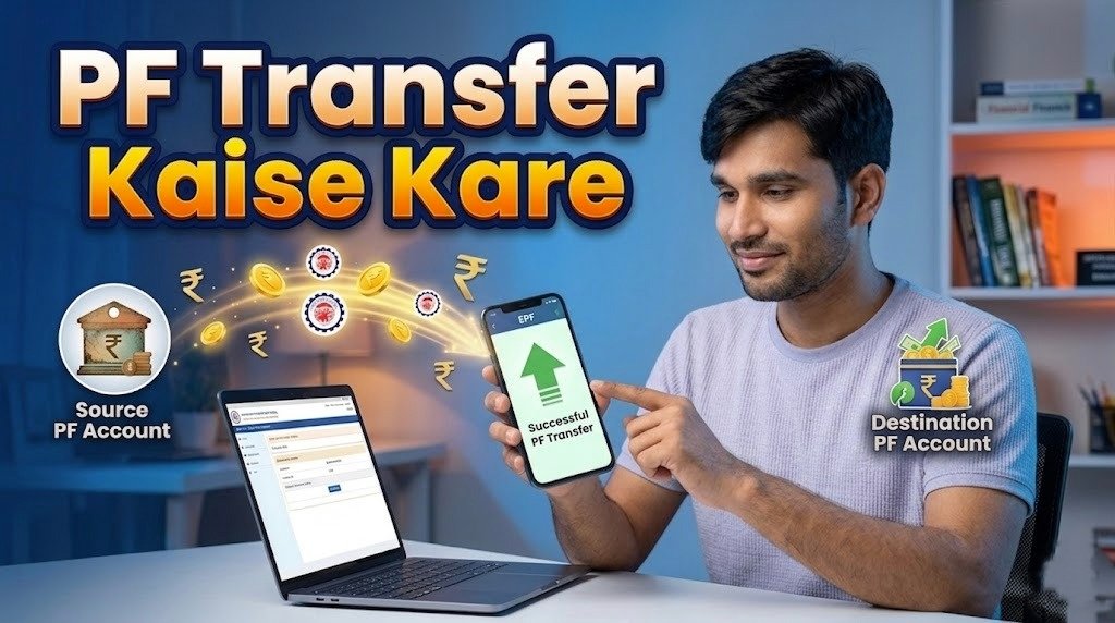 PF Transfer Kaise Kare 2026: Online EPF Transfer का पूरा Step by Step Process
