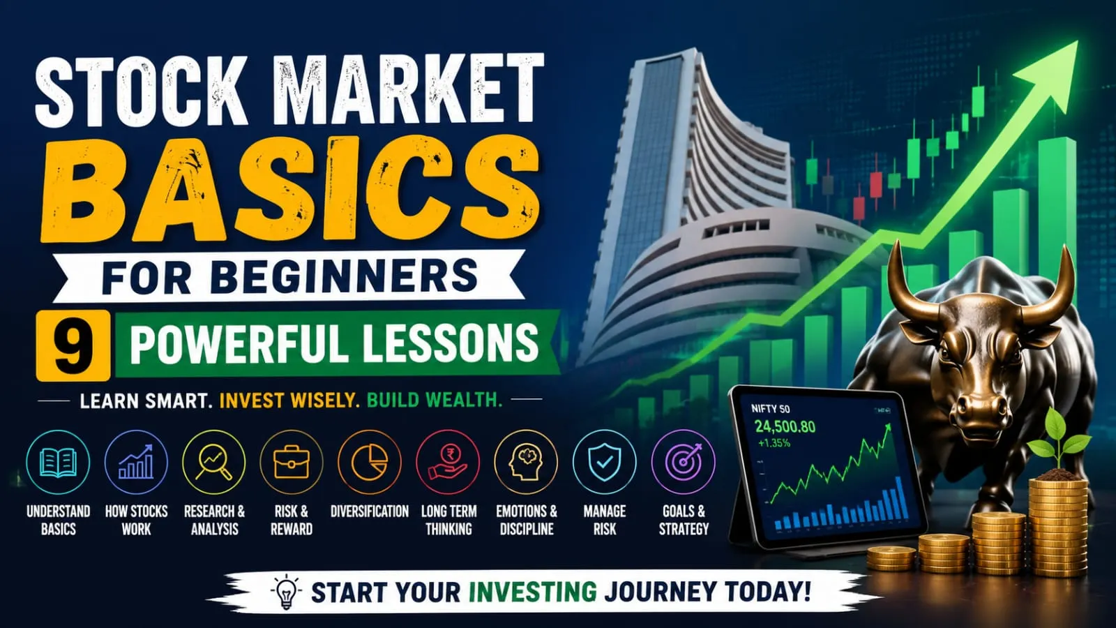 Stock Market Basics for Beginners guide