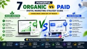Organic vs Paid Digital Marketing Strategy Guide 2026