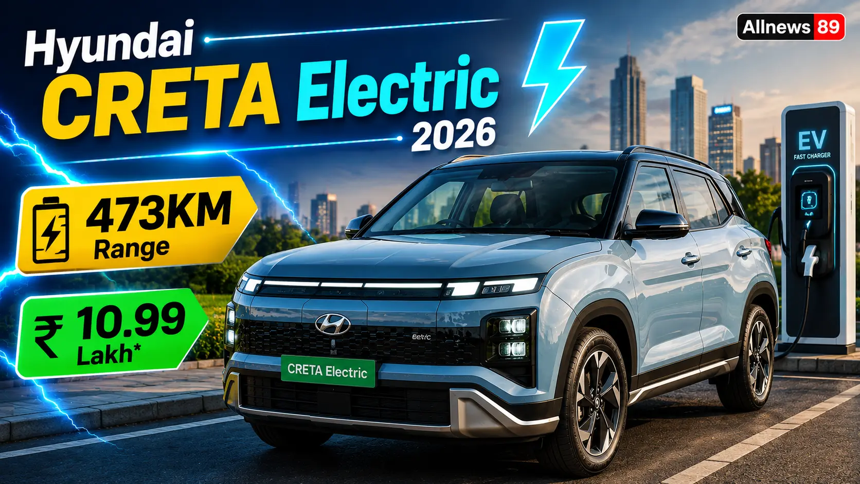 Hyundai CRETA Electric 2026: कीमत, रेंज और फीचर्स की जानकारी