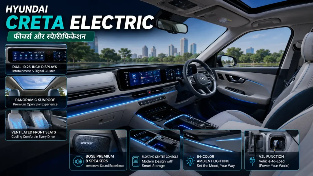 Hyundai CRETA Electric 2026: कीमत, रेंज और फीचर्स