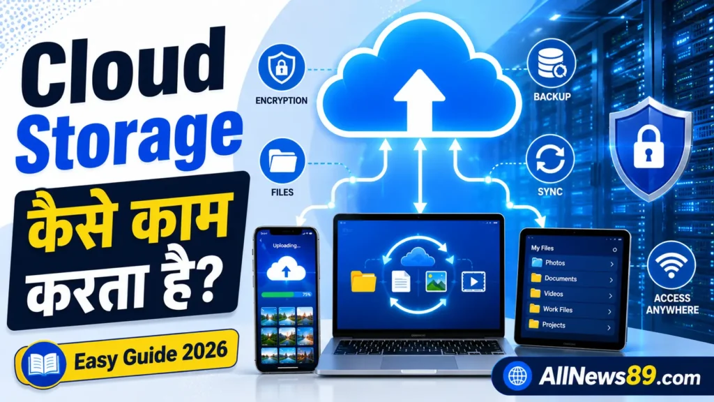 Cloud Storage क्या है? जानें कैसे काम करता है, फायदे और नुकसान