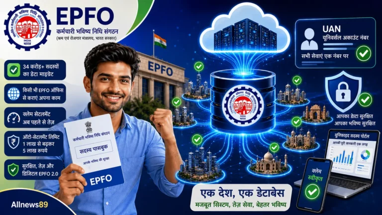 EPFO Centralized Database Migration: PF खाताधारकों के लिए बड़ा बदलाव, जानें पूरा अपडेट 2026
