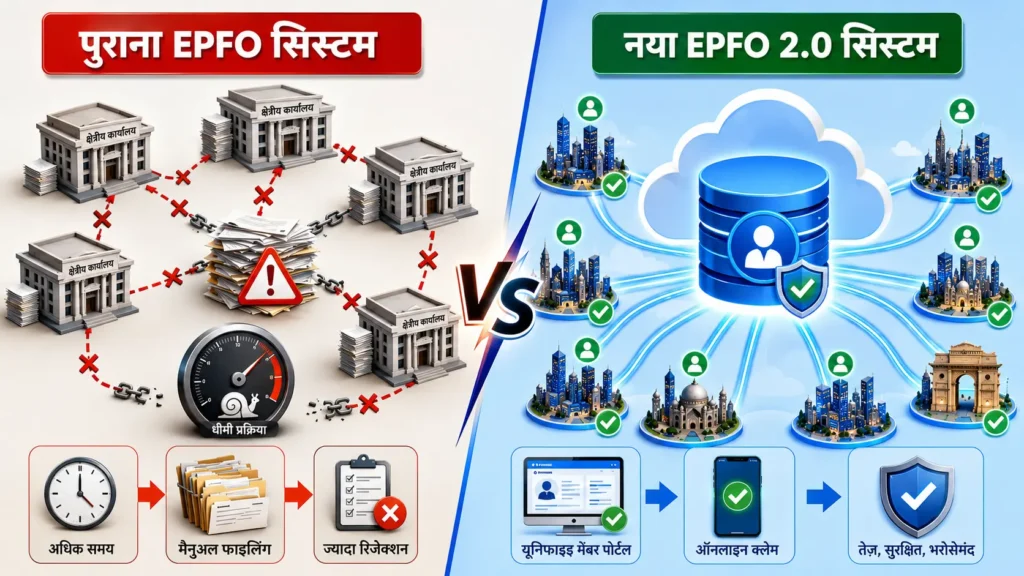 EPFO Centralized Database Migration: PF खाताधारकों के लिए बड़ा बदलाव, जानें पूरा अपडेट 2026