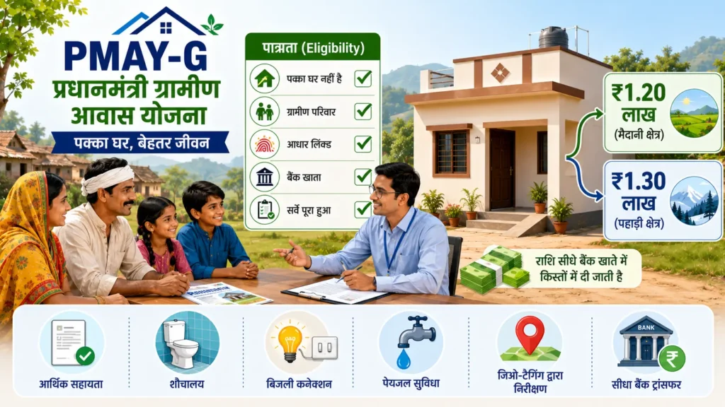 PMAY-G 2026: प्रधानमंत्री ग्रामीण आवास योजना की नई सूची और आवेदन
