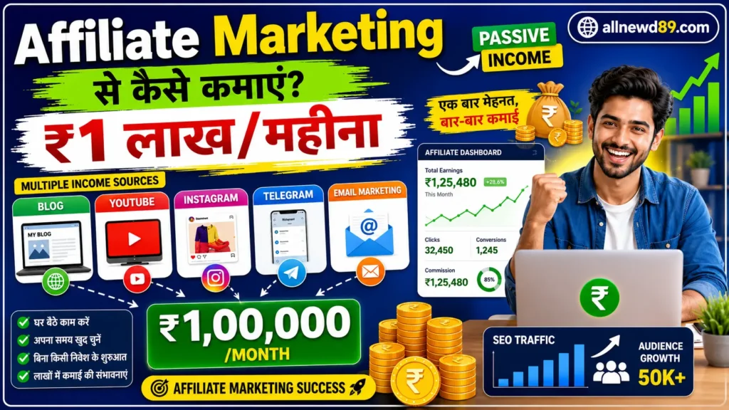 Affiliate Marketing Guide 2026: Beginner से Expert बनने की पूरी गाइड