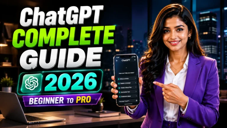 ChatGPT Complete Guide 2026: बिगिनर से प्रो तक