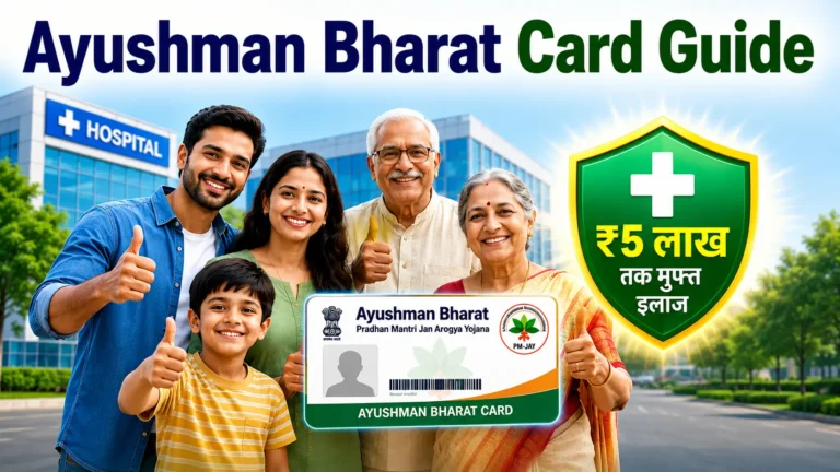 Ayushman Bharat Card Guide: घर बैठे आयुष्मान कार्ड बनाएं, ₹5 लाख तक मुफ्त इलाज का पूरा तरीका