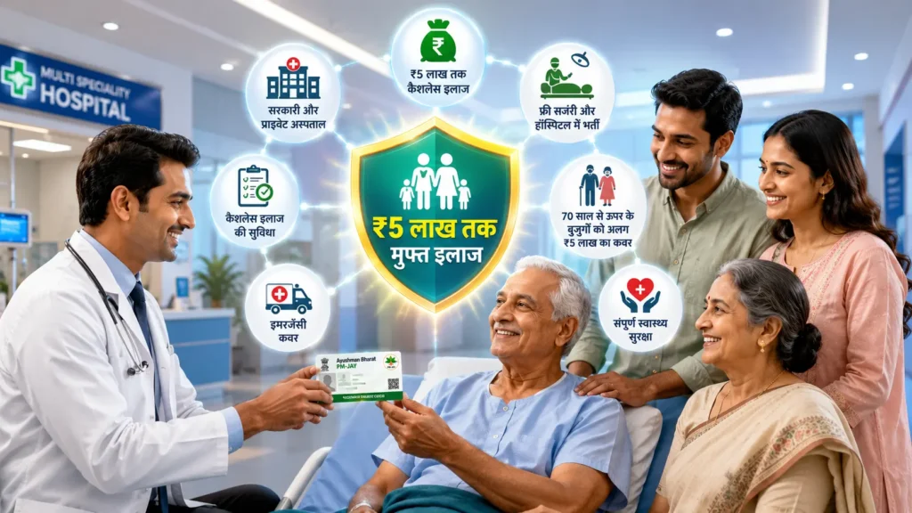 Ayushman Bharat Card Guide: घर बैठे आयुष्मान कार्ड बनाएं, ₹5 लाख तक मुफ्त इलाज का पूरा तरीका