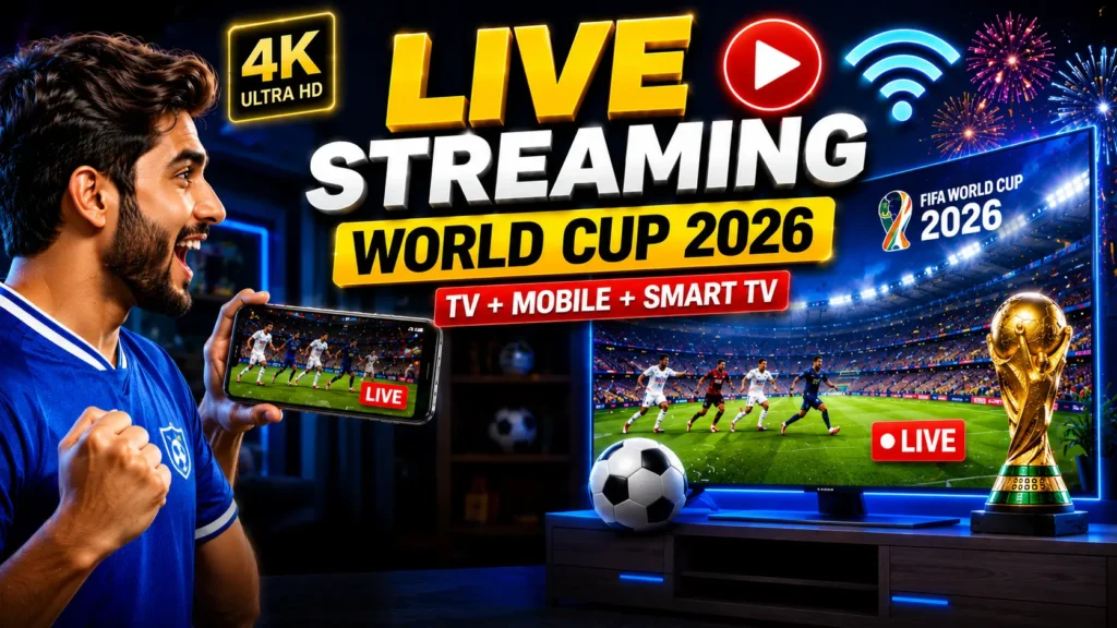 2026 FIFA World Cup कैसे देखें? भारत में लाइव स्ट्रीमिंग, टीवी चैनल, समय पूरी जानकारी