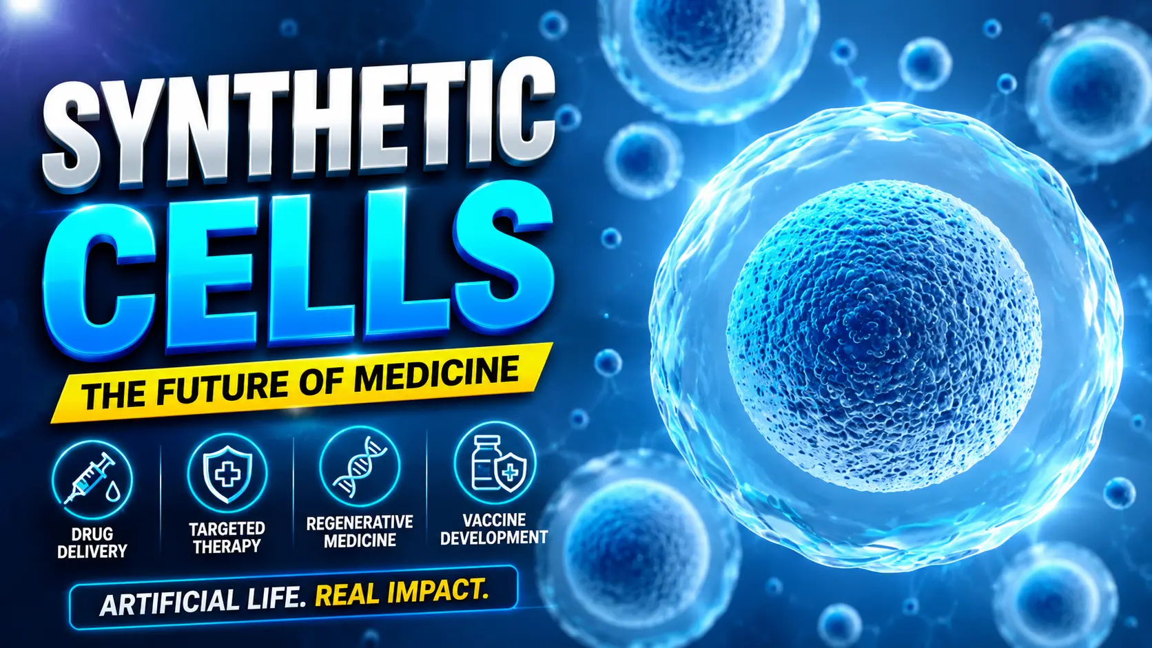 Synthetic Cells: क्या आर्टिफिशियल लाइफ बदल देगी मेडिसिन की दुनिया?