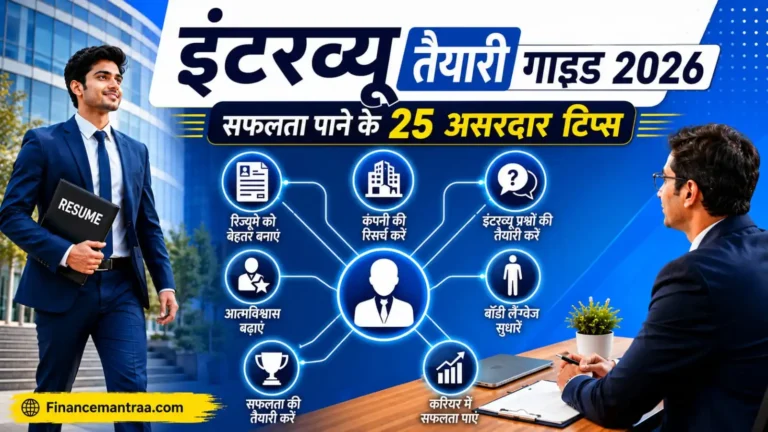 Interview Preparation Guide 2026: सफलता पाने के 25 असरदार टिप्स