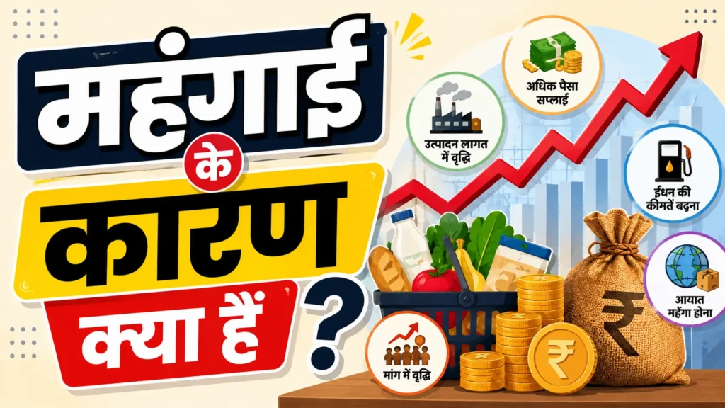 महंगाई (Inflation) क्या है? कारण, असर और बचने के तरीके