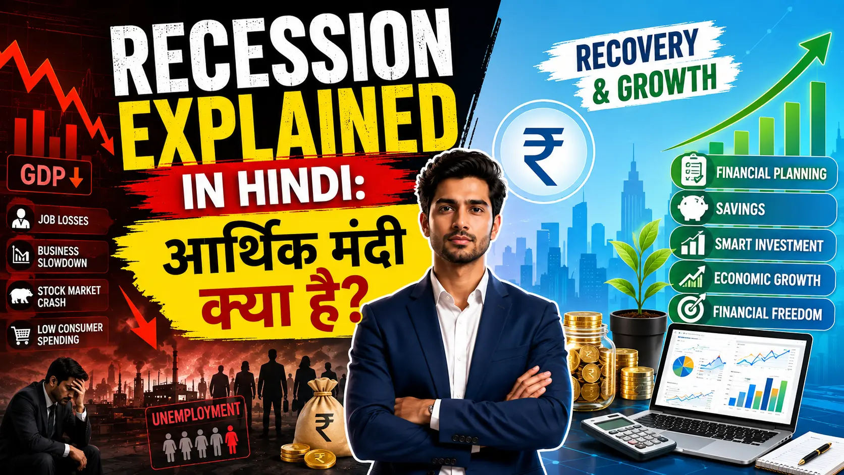 Recession Explained in Hindi: आर्थिक मंदी क्या है?