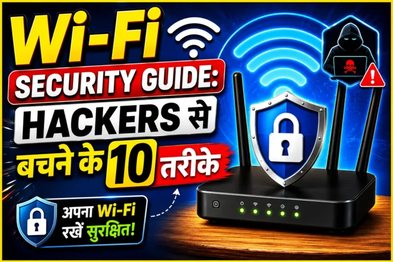 Wi-Fi Security Guide: Hackers से बचने के 10 तरीके
