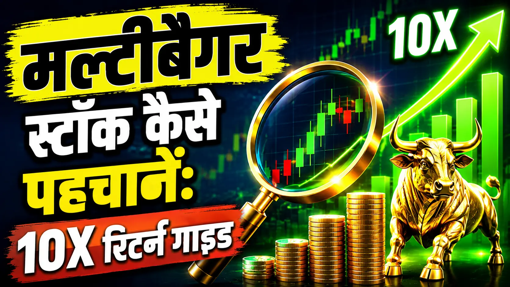Multibagger Stocks कैसे पहचानें: 10X रिटर्न गाइड