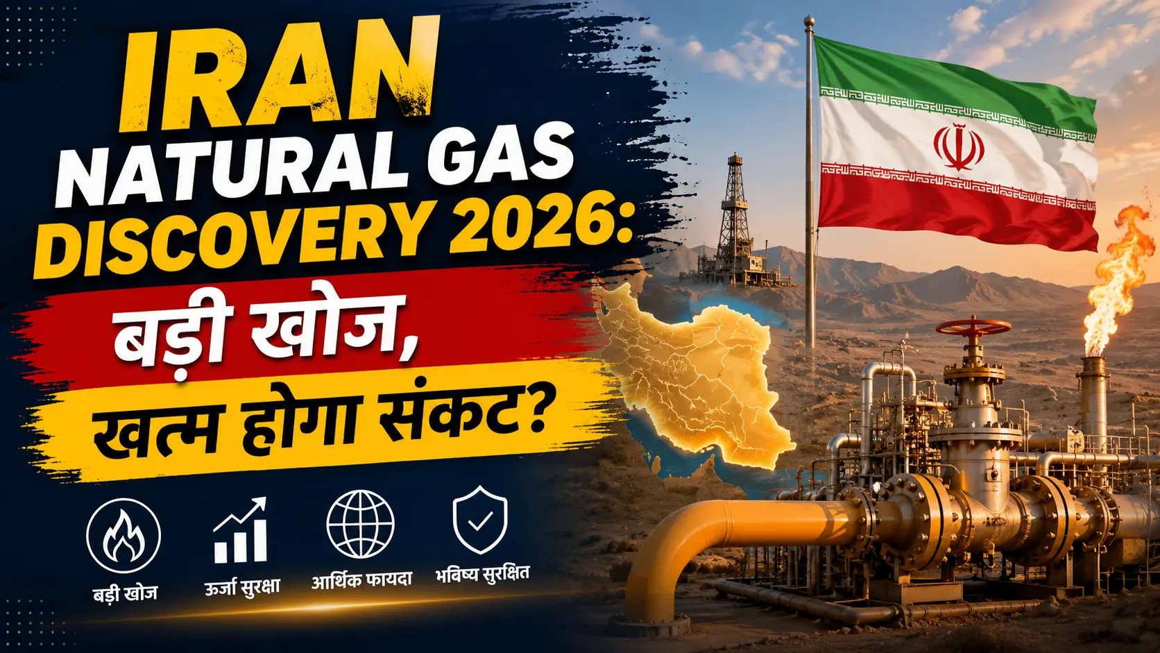 Iran Natural Gas Discovery 2026: 7.5 ट्रिलियन क्यूबिक फीट गैस मिली, संकट खत्म?