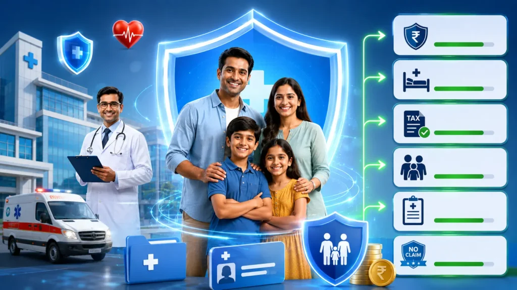 Individual Health Insurance (व्यक्तिगत हेल्थ इंश्योरेंस) यह प्लान केवल एक व्यक्ति के लिए होता है। इसमें मिलने वाली कवरेज (Sum Insured) और प्रीमियम उसी व्यक्ति के हिसाब से तय होते हैं। अगर आप अकेले रहते हैं या अपने लिए अलग सुरक्षा चाहते हैं, तो यह प्लान आपके लिए अच्छा विकल्प हो सकता है। Family Health Insurance (फैमिली हेल्थ इंश्योरेंस) इसे Family Floater Plan भी कहा जाता है। इसमें पूरे परिवार के लिए एक ही कवरेज मिलती है, जिसे सभी सदस्य जरूरत पड़ने पर इस्तेमाल कर सकते हैं। उदाहरण के लिए, अगर आपने 10 लाख रुपये का प्लान लिया है और परिवार में चार सदस्य हैं, तो सभी उसी 10 लाख की सीमा के अंदर इलाज का खर्च क्लेम कर सकते हैं। अधिकांश भारतीय परिवारों के लिए यह प्लान बेहतर माना जाता है, क्योंकि हर सदस्य के लिए अलग-अलग पॉलिसी लेने की तुलना में यह आमतौर पर कम खर्चीला होता है। Group Health Insurance (ग्रुप हेल्थ इंश्योरेंस) यह बीमा अक्सर कंपनियां अपने कर्मचारियों को नौकरी के लाभ (Employee Benefit) के रूप में देती हैं। इससे इलाज का खर्च कवर हो जाता है, लेकिन नौकरी बदलने या छोड़ने पर यह सुविधा बंद भी हो सकती है। इसलिए केवल इसी बीमे पर निर्भर रहना सही नहीं है। Critical Illness Insurance (क्रिटिकल इलनेस इंश्योरेंस) यह प्लान कैंसर, हार्ट अटैक या अन्य गंभीर बीमारियों के लिए बनाया गया है। ऐसी स्थिति में यह एकमुश्त (Lump Sum) राशि देता है, जिससे इलाज और अन्य खर्च पूरे करने में मदद मिलती है। ध्यान रखें, यह सामान्य हेल्थ इंश्योरेंस का विकल्प नहीं बल्कि एक अतिरिक्त सुरक्षा है। सही प्लान कैसे चुनें? हर व्यक्ति और परिवार की जरूरत अलग होती है। इसलिए कोई भी हेल्थ इंश्योरेंस लेने से पहले उसकी कवरेज, शर्तें और अपनी जरूरतों को अच्छी तरह समझें। सही जानकारी के आधार पर लिया गया फैसला आपको भविष्य में आर्थिक परेशानी से बचा सकता है।