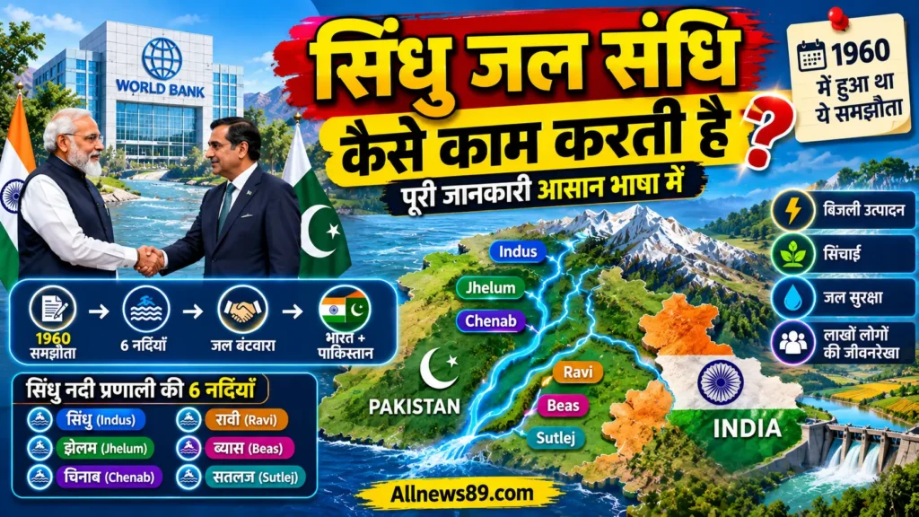 सिंधु जल संधि (Indus Waters Treaty) क्या है? भारत पर क्या होगा असर (2026)