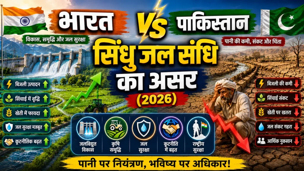 सिंधु जल संधि (Indus Waters Treaty) क्या है? भारत पर क्या होगा असर (2026)