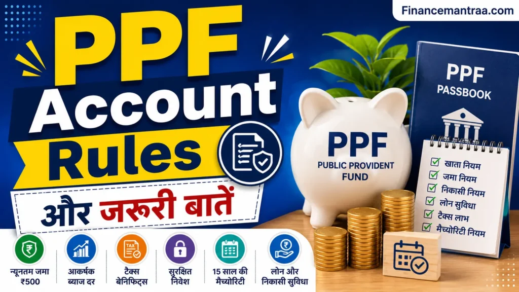 PPF Complete Guide 2026: निवेश, ब्याज, Tax Benefits और Rules
