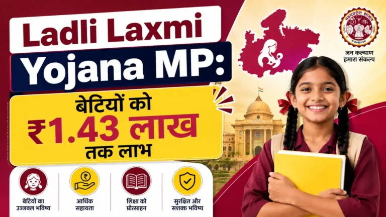 Ladli Laxmi Yojana MP: बेटियों को ₹1.43 लाख तक लाभ, पात्रता और आवेदन