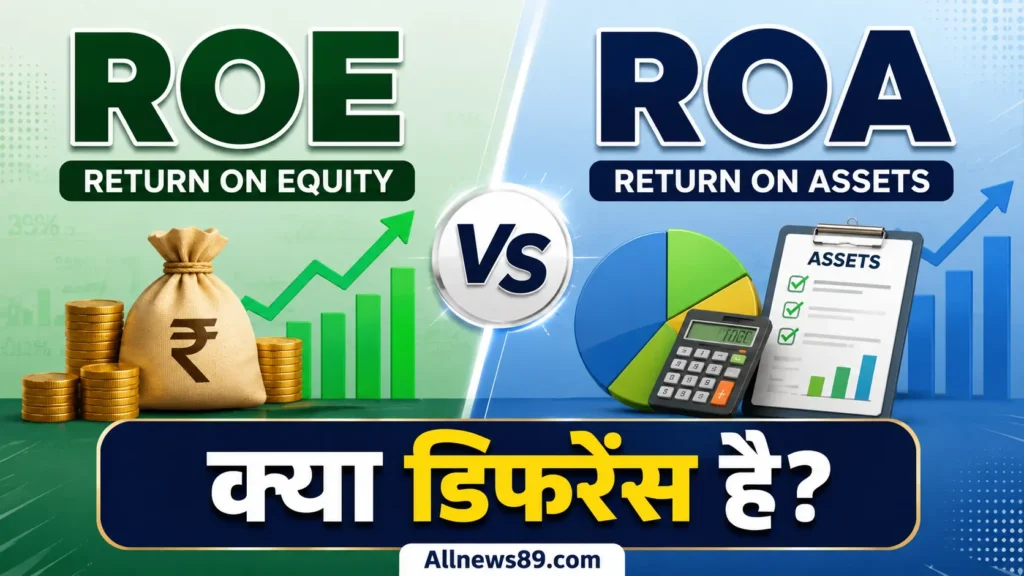 ROE क्या है? रिटर्न ऑन इक्विटी के बारे में पूरी जानकारी