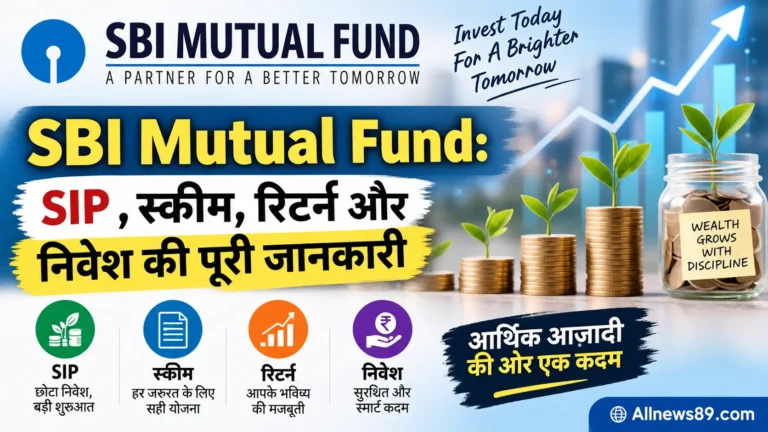 SBI Mutual Fund: SIP, स्कीम, रिटर्न और निवेश की पूरी जानकारी