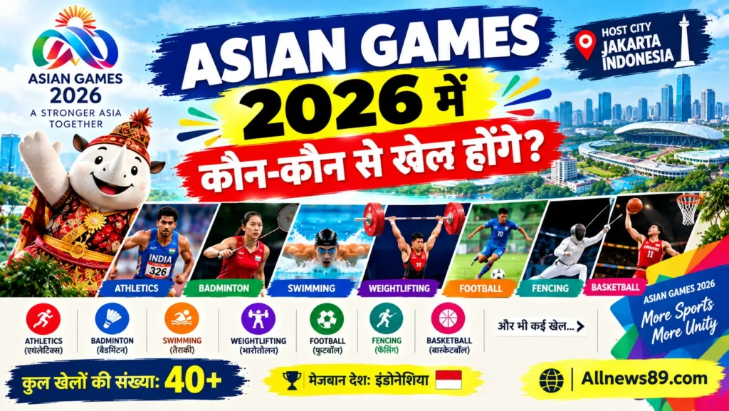 Asian Games 2026 क्या है? इतिहास, नियम और भारत का हाल