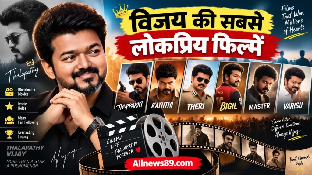Joseph Vijay Biography: नेट वर्थ, करियर, मूवीज़ और फैमिली